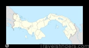 Map of El Giral Panama