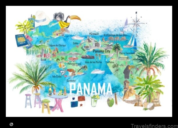 Map of El Giral Panama