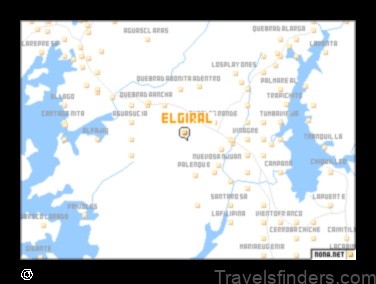 explore the map of el giral panama