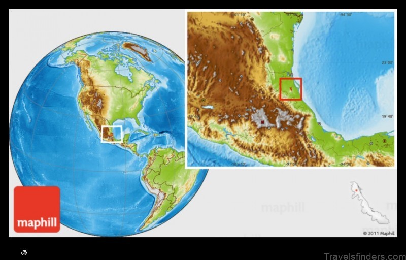 explore the map of el rincon citlaltepetl mexico a natural wonder