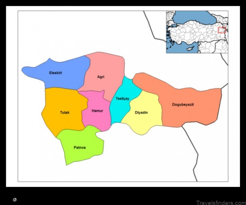 Map of Eleşkirt Turkey