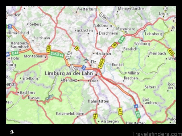 explore the map of elz germany