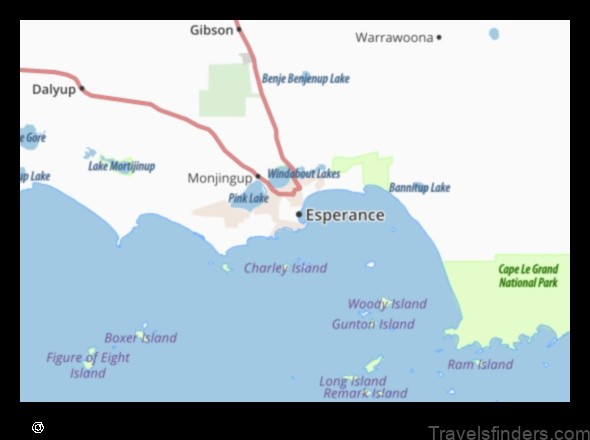 Map of Esperance United States