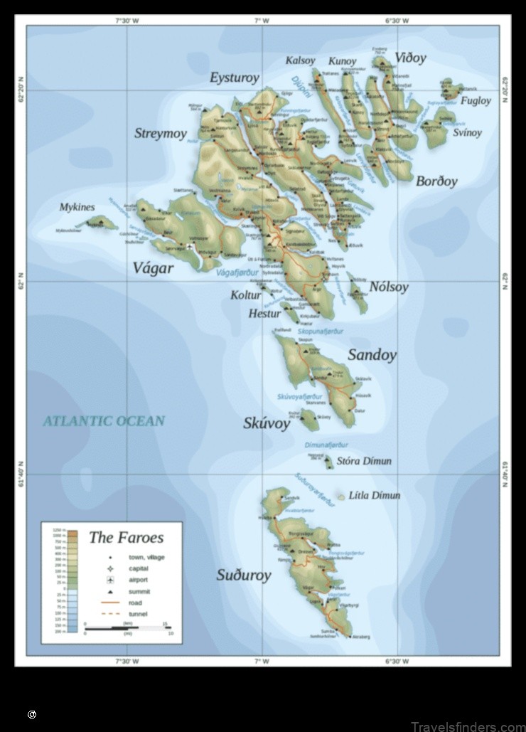 explore the map of eystur faeroe islands a remote archipelago in the north atlantic
