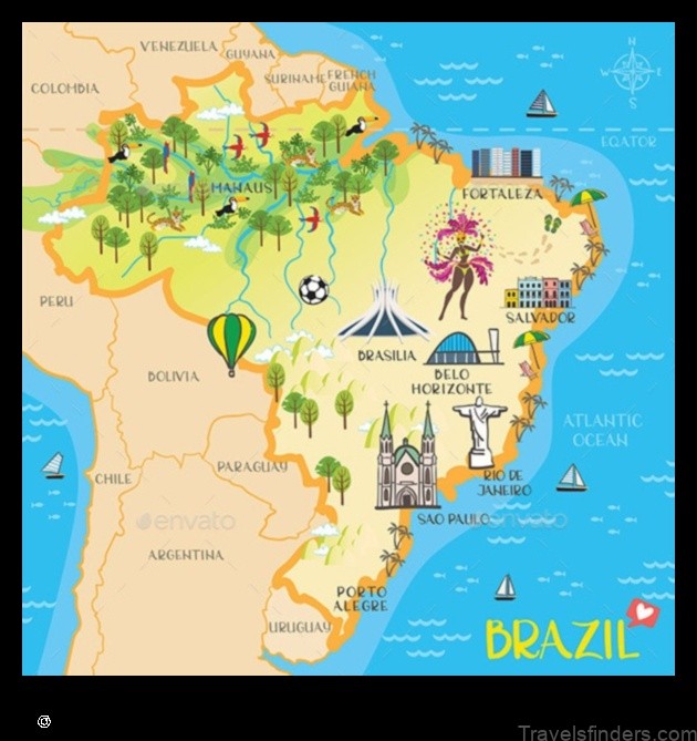Map of Fartura Brazil
