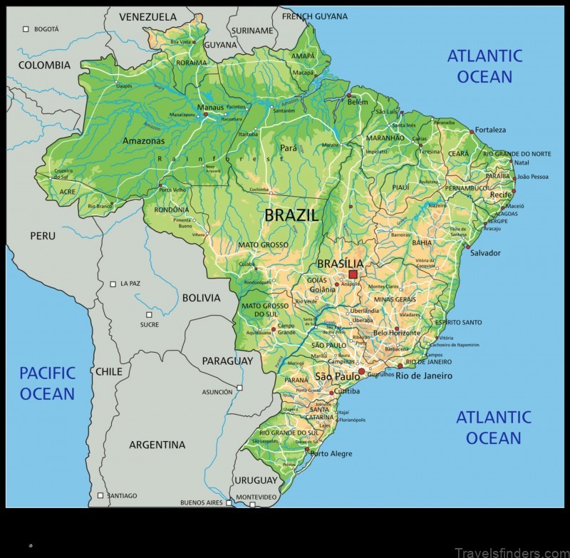 Map of Faxinal Brazil