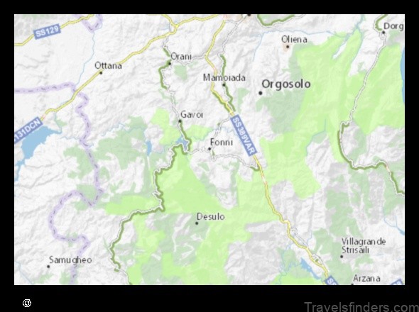explore the map of fonni italy with this handy guide