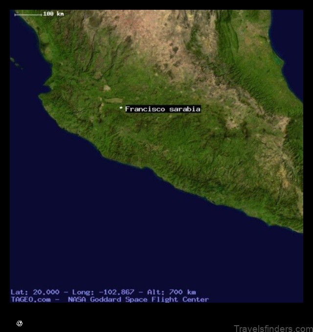 Map of Francisco Sarabia Mexico