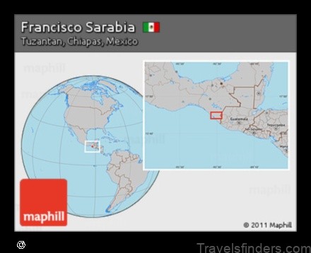 Map of Francisco Sarabia Mexico