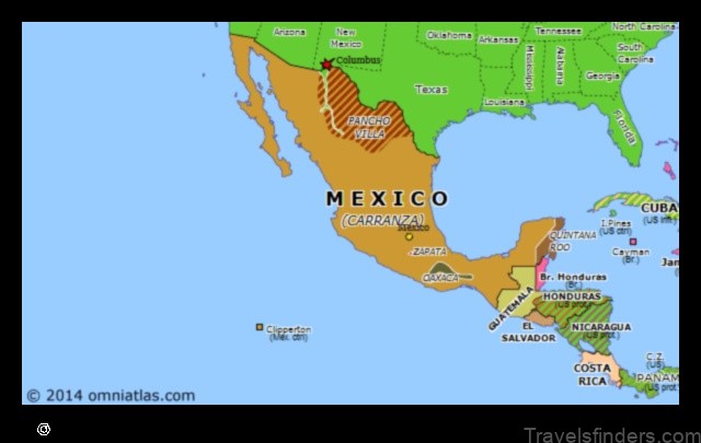 explore the map of francisco villa mexico