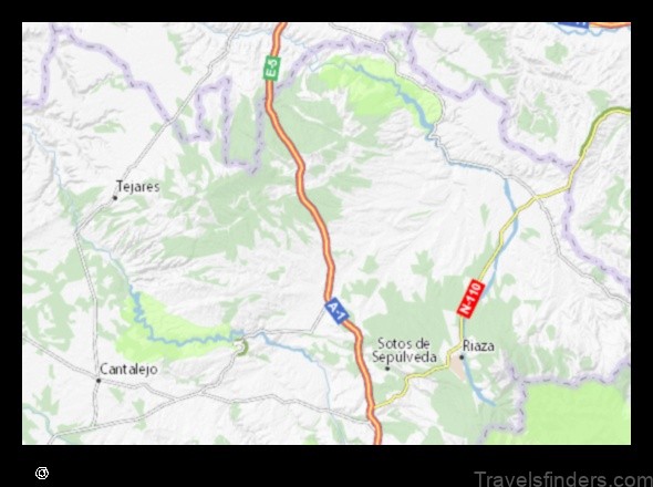 explore the map of fresno de la fuente spain