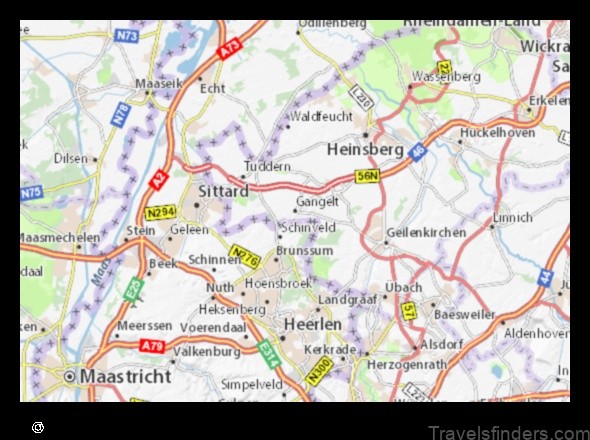 explore the map of gangelt germany