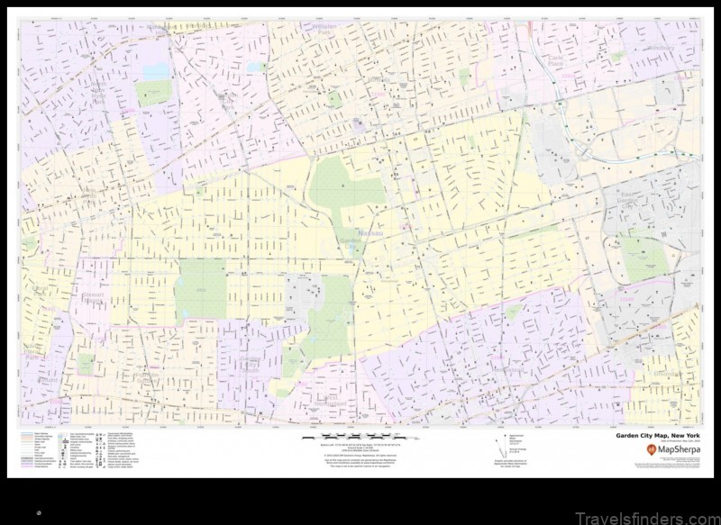 Map of Garden City United States