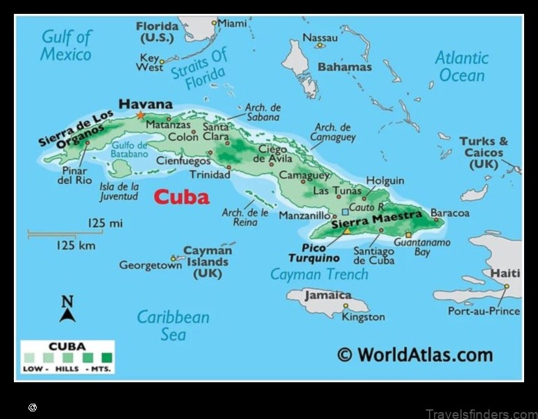 explore the map of gaspar cuba a fascinating caribbean island