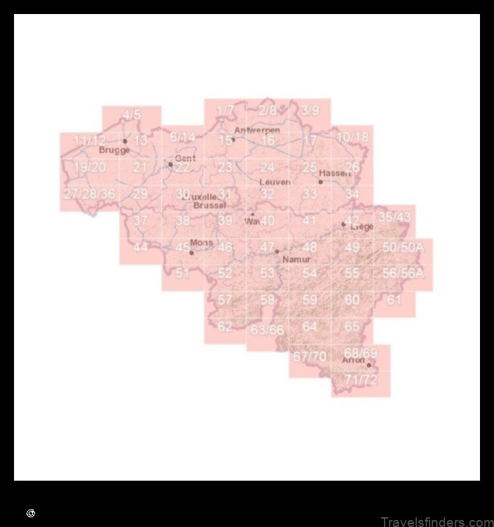 explore the map of gedinne belgium