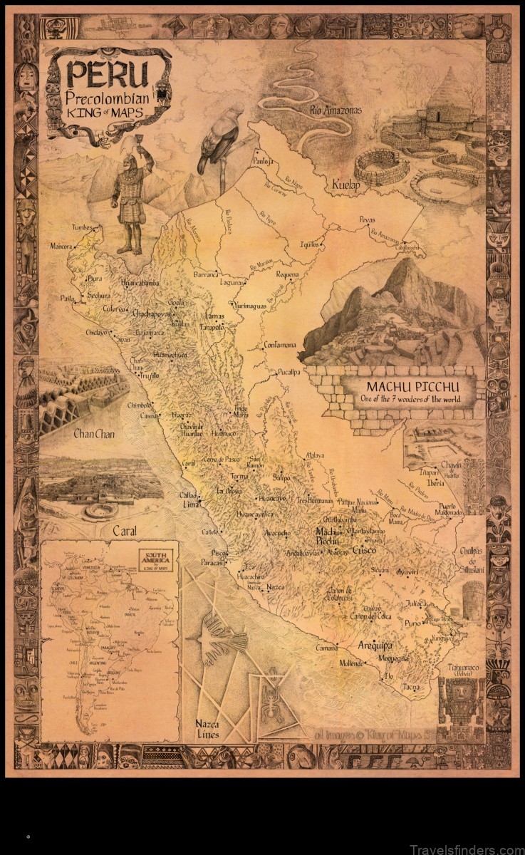 Map of Genaro Herrera Peru