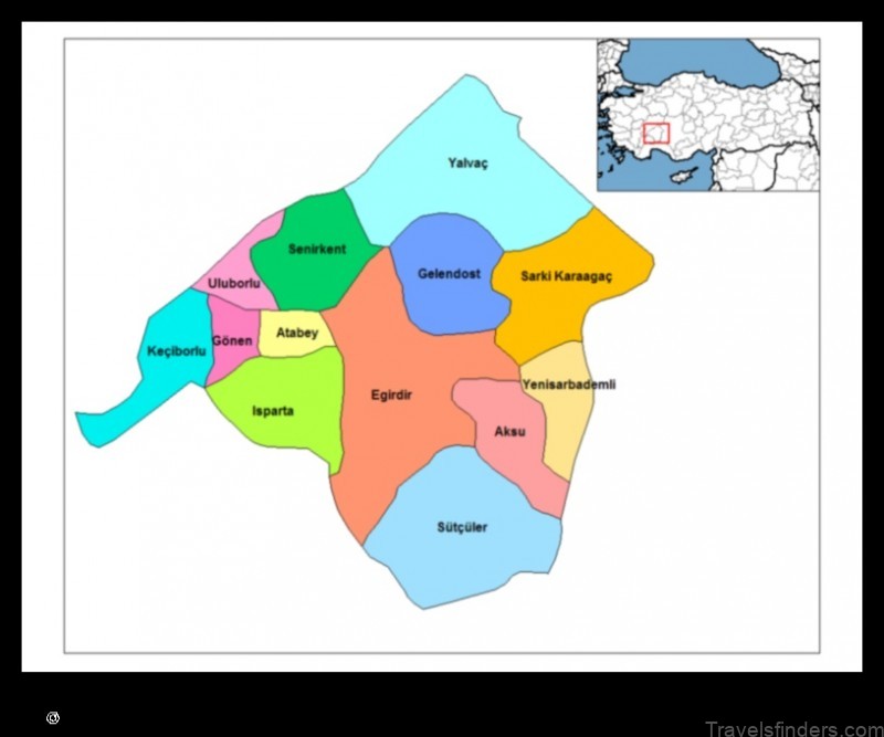 Map of Gönen Turkey