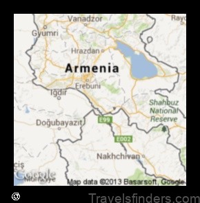explore the map of goravan armenia