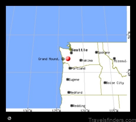 explore the map of grand mound united states