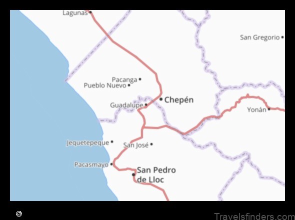 Map of Guadalupe Peru