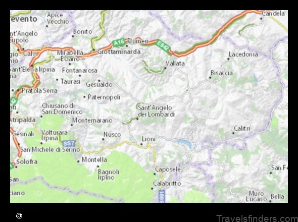 explore the map of guardia lombardi italy
