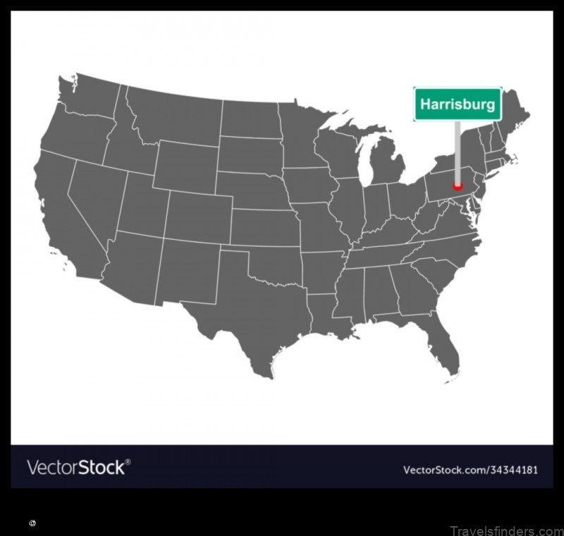 explore the map of harrisburg united states