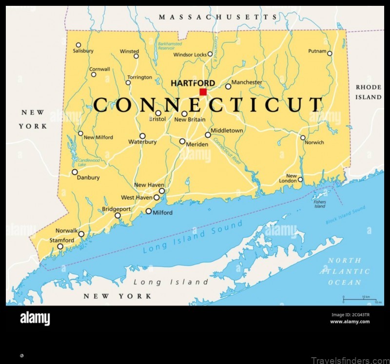 explore the map of hartford united states