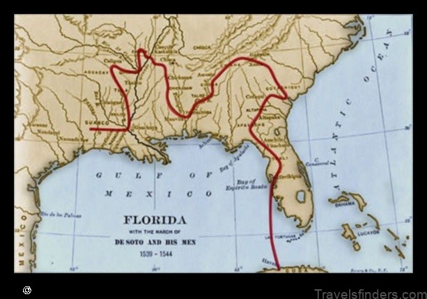 Map of Hernando United States