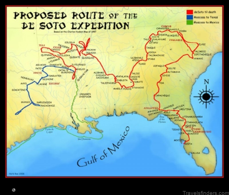 explore the map of hernando united states