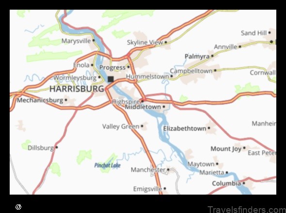 explore the map of highspire united states