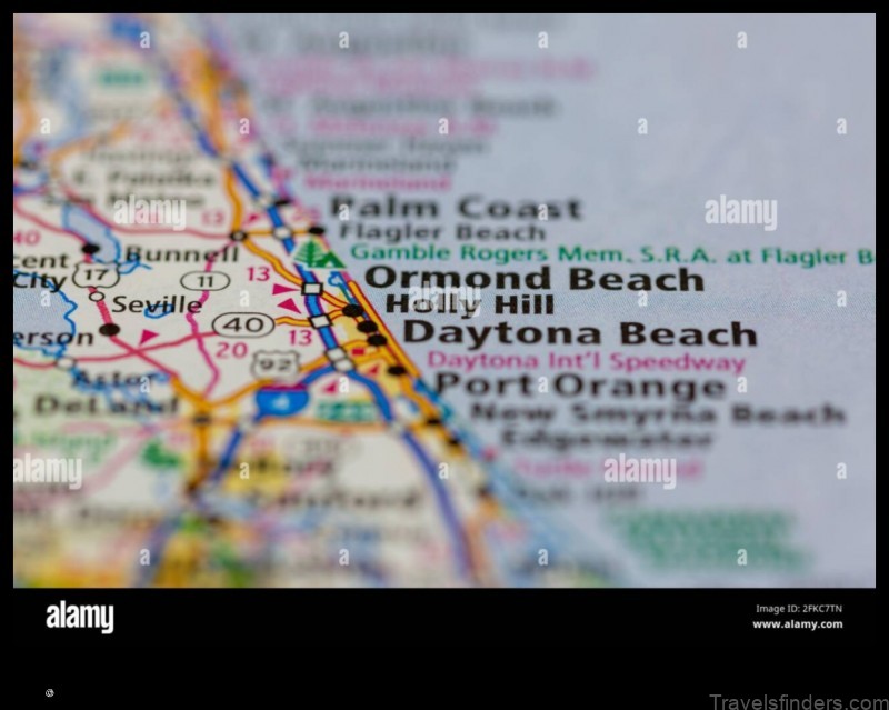 Map of Holly Hill United States