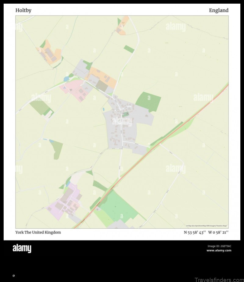 explore the map of holtby united kingdom