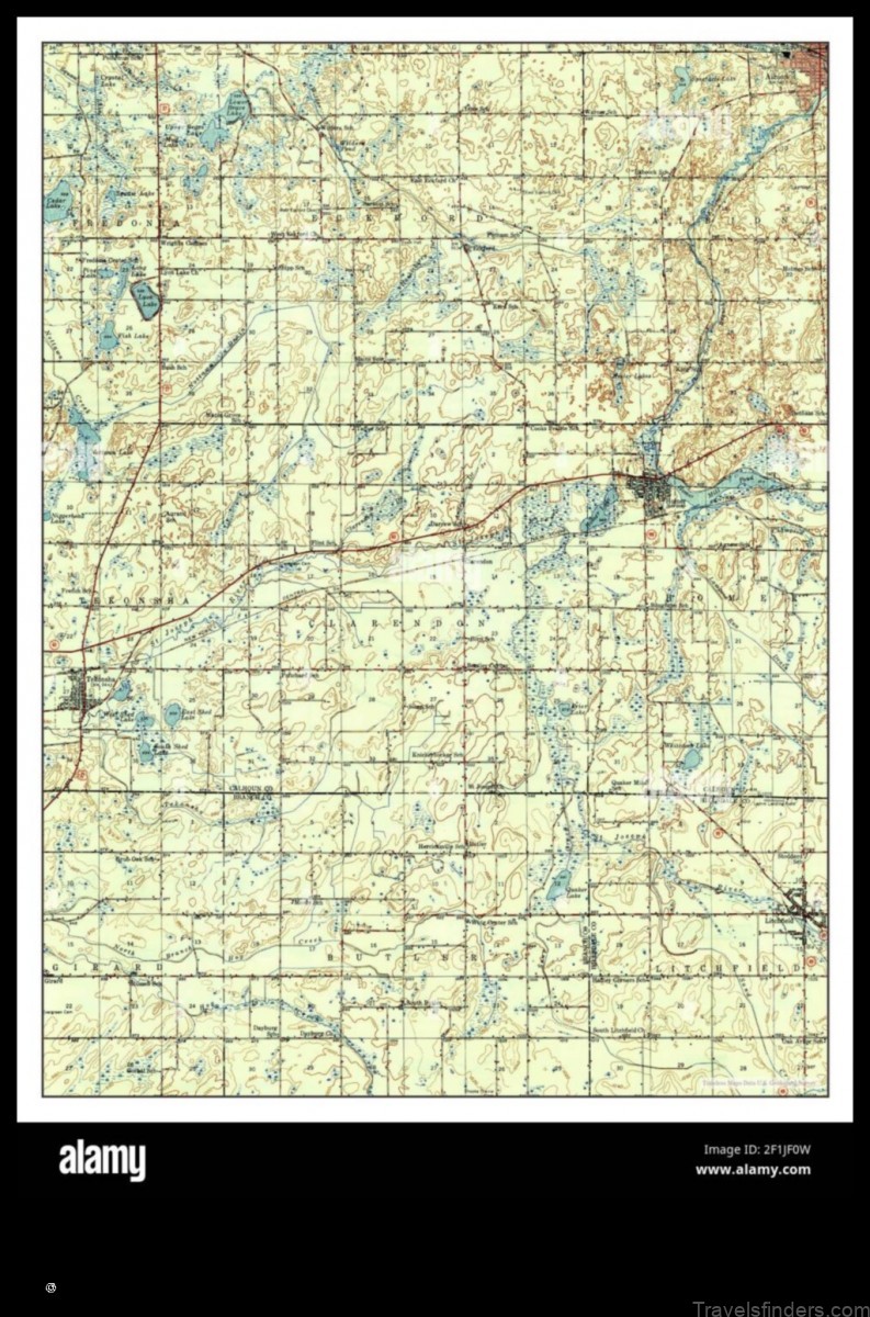 explore the map of homer united states