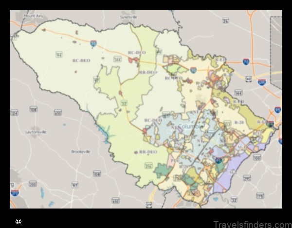 explore the map of howard county maryland usa
