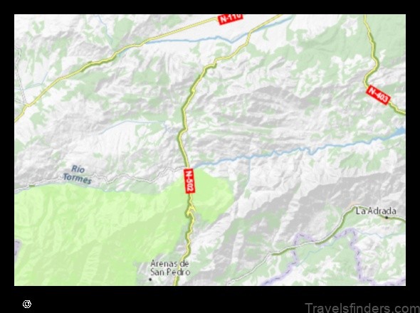 explore the map of hoyocasero spain with this handy guide