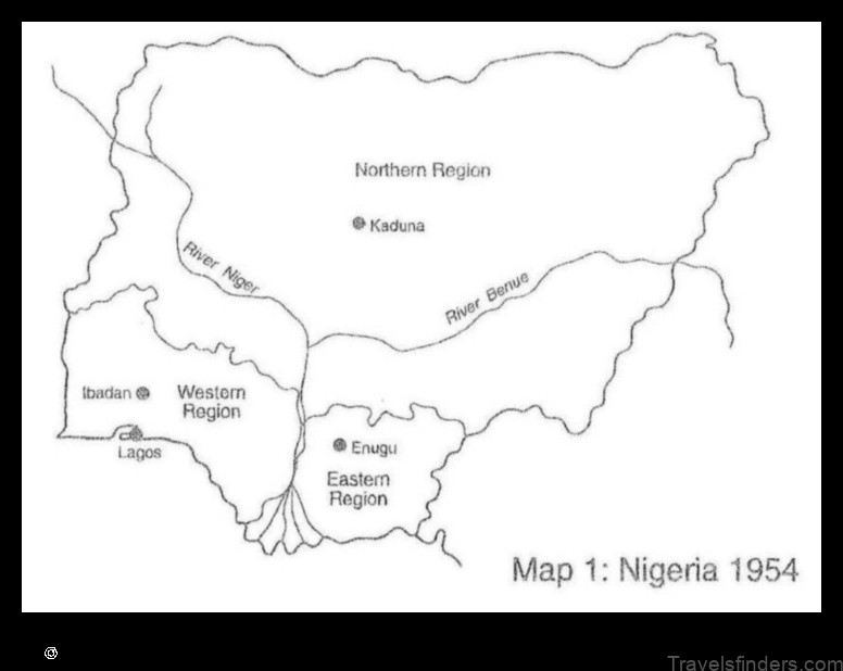 Map of Iragbiji Nigeria
