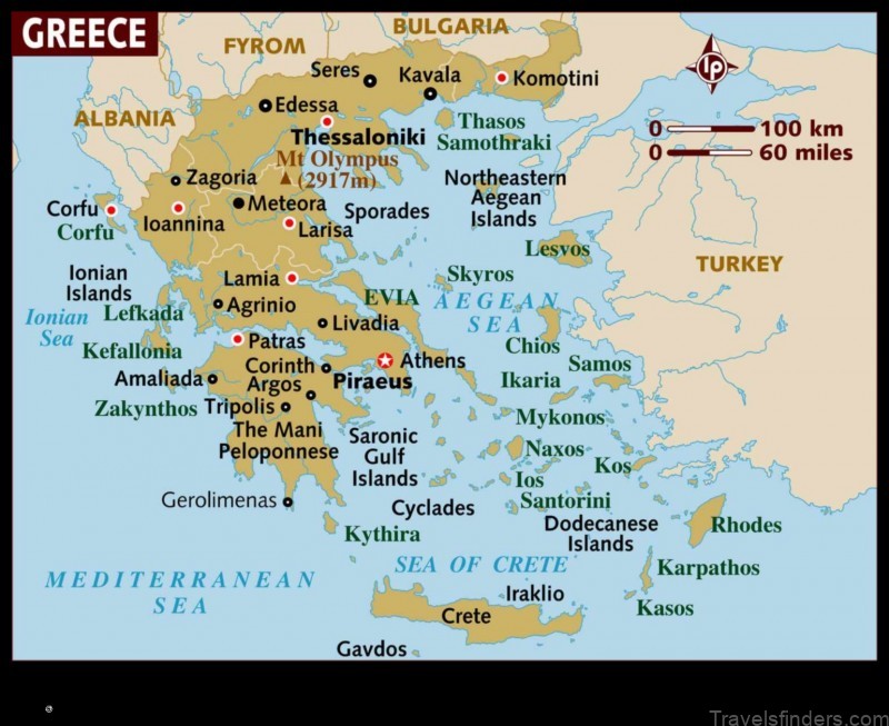 Map of Istiaía Greece