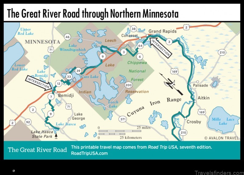 explore the map of itasca united states a land of lakes forests and wildlife