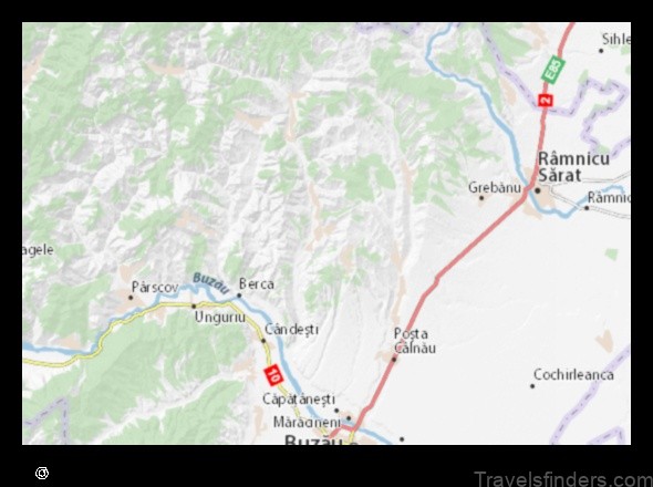 Map of Izvoru Romania