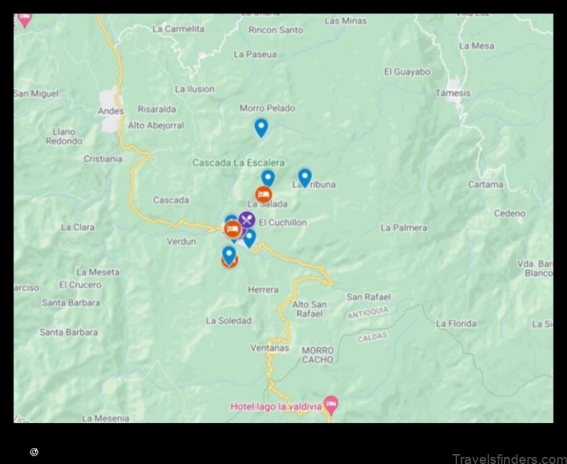 explore the map of jardin colombia