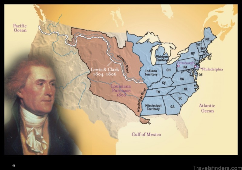 explore the map of jefferson united states