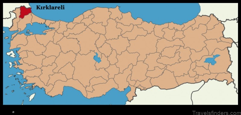 Map of Kırka Turkey