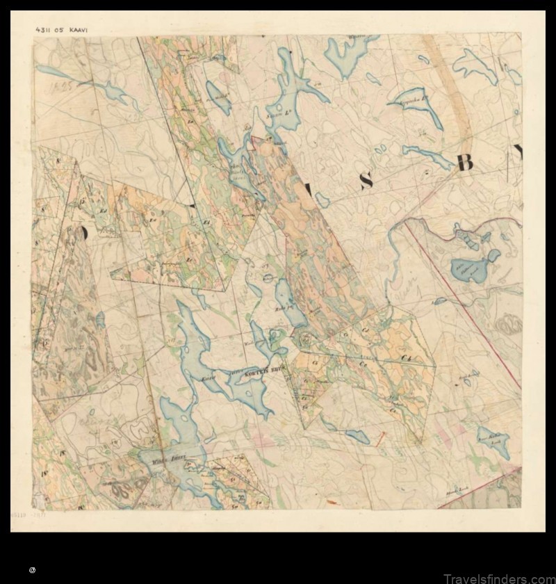 explore the map of kaavi finland