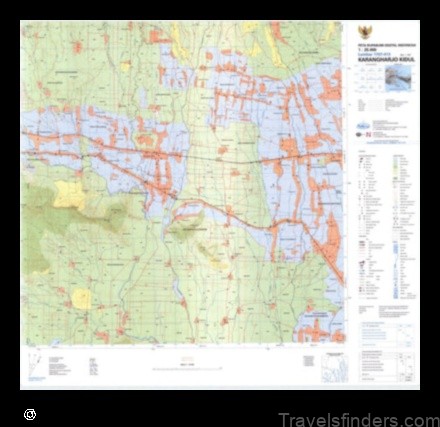 Map of Karangharjo Kidul Indonesia