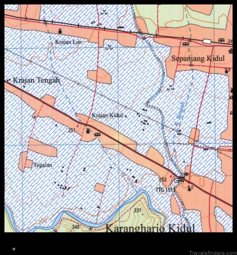 Map of Karangharjo Kidul Indonesia