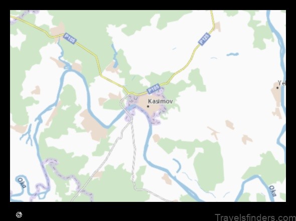 explore the map of kasimov russian federation