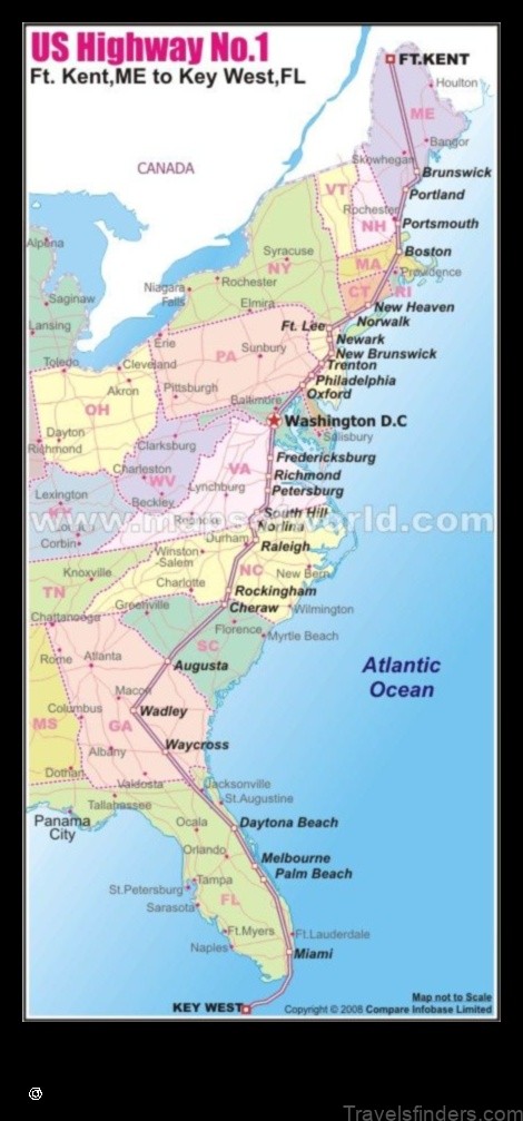 Map of Kent United States