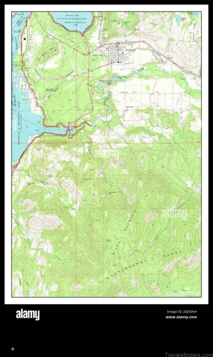 Map of Kettle Falls United States