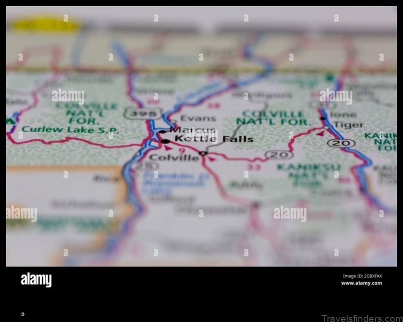 explore the map of kettle falls united states with this handy guide