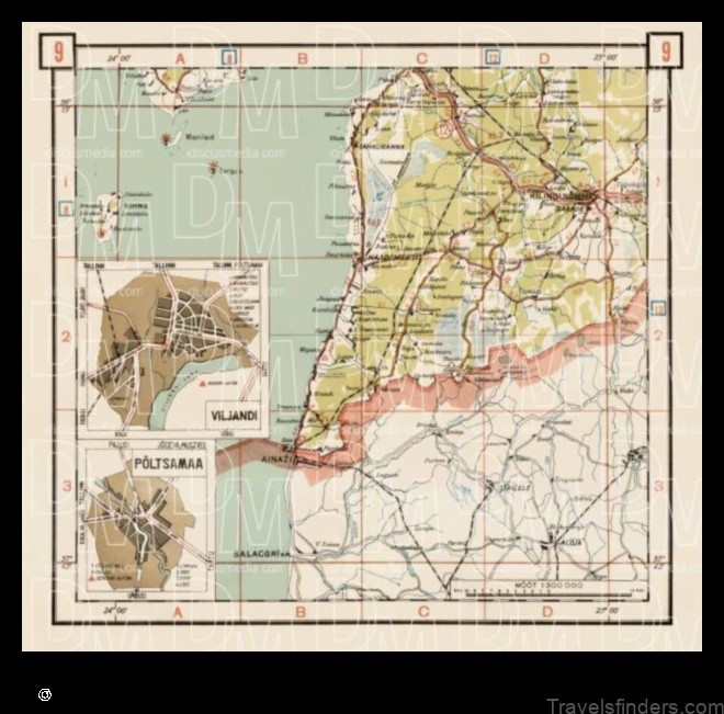 explore the map of kilingi nomme estonia